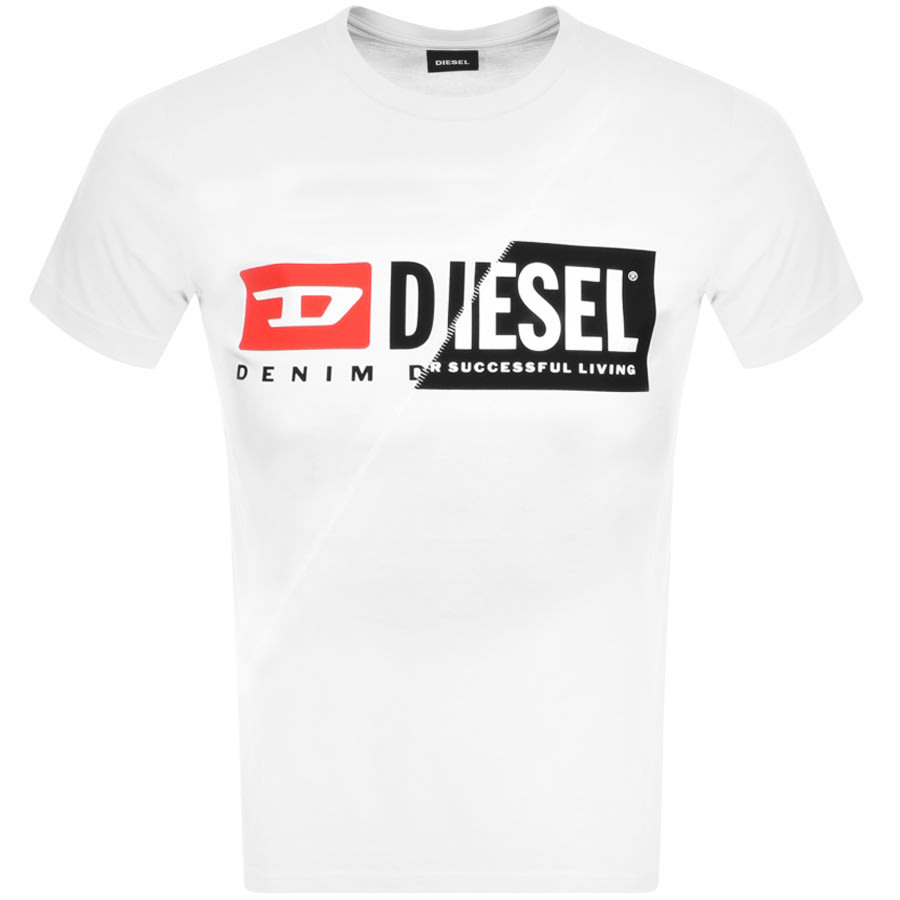 Alternative Image for ProductDiesel T Diego T Shirt White1